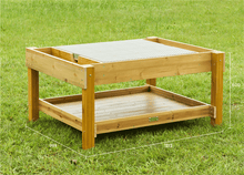 Druckimprägnierte Spieltisch mit Außenspielplatte