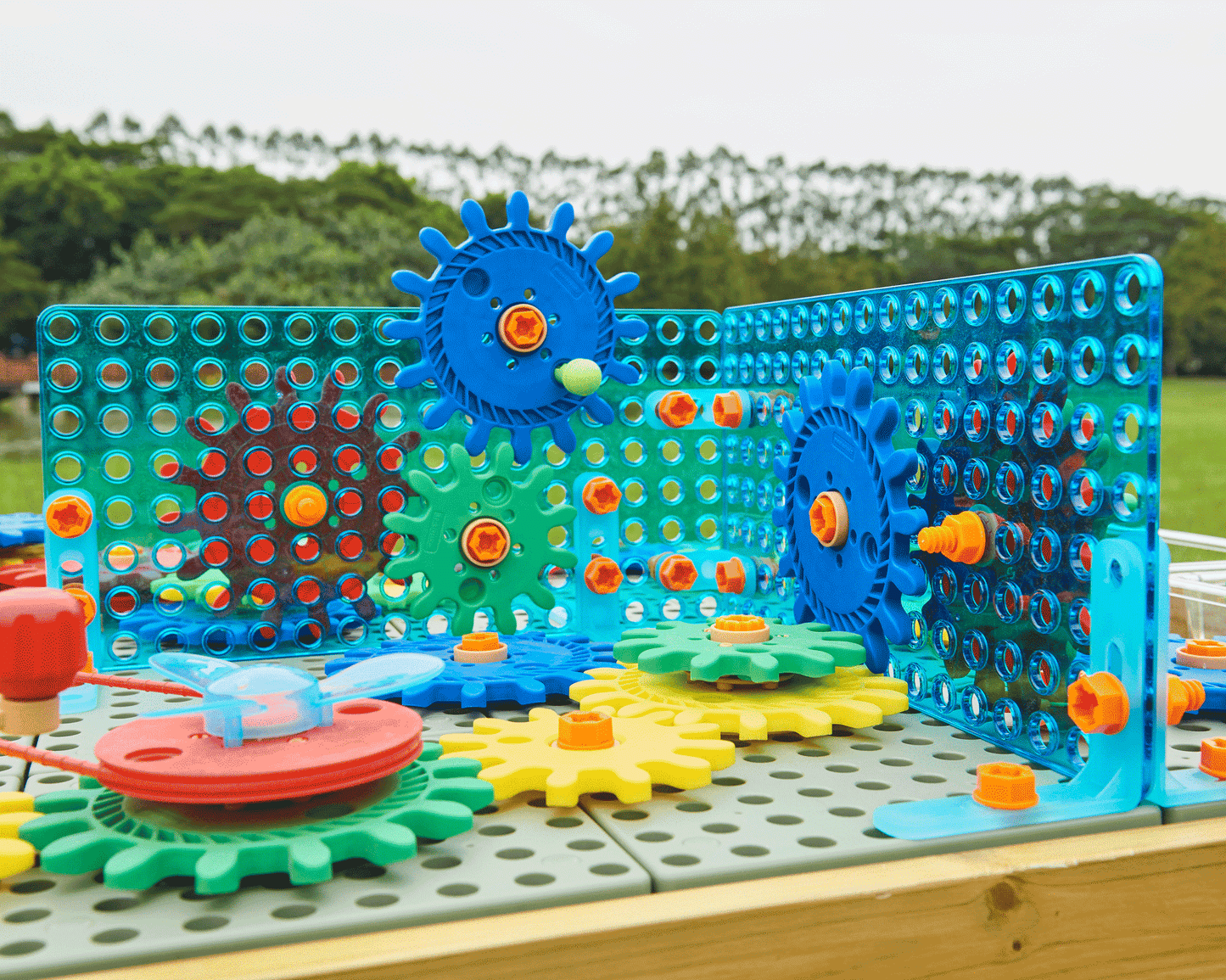 Druckimprägnierte Spieltisch mit Außenspielplatte