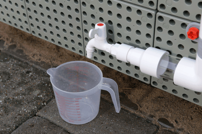 Wasser- und Kugelbahn für Wandspielplatte Outdoor mit viel Zubehör 119tlg. Set