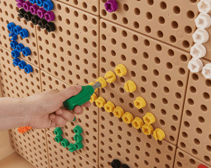 Schrauben-Set 512tlg. Zubehör für Wandspielplatte Outdoor (STEM-Wall)