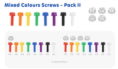 Schrauben-Set 512tlg. Zubehör für Wandspielplatte Outdoor (STEM-Wall)