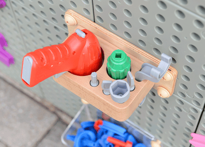 Werkzeug-Set 11tlg. für  Wandspielplatte Outdoor (STEM-Wall)