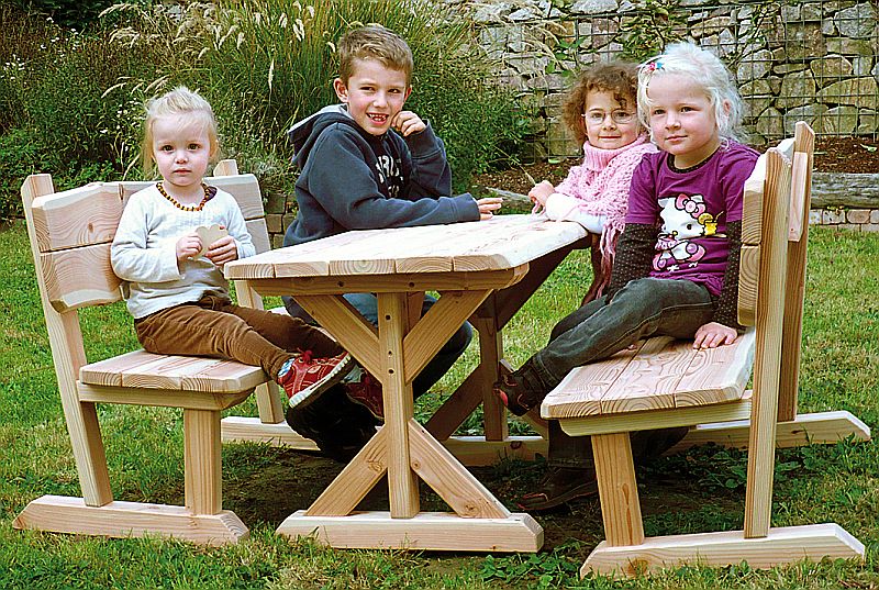 Bank Tisch Douglasie Kiga