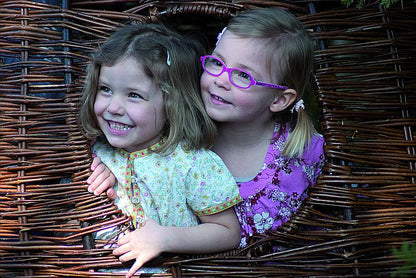 Weideniglu auf stabilem Stahlgestell