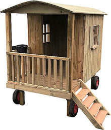 Spielhaus Zirkuswagen