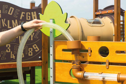 Outdoor table, water play equipment, mobile