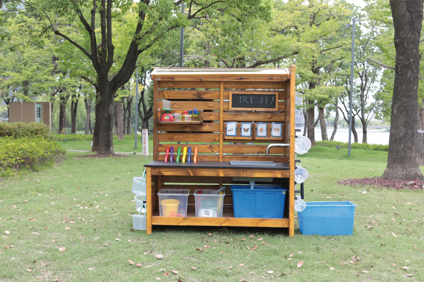 Experimentierstation Outdoor 120 x 82 x 140 cm