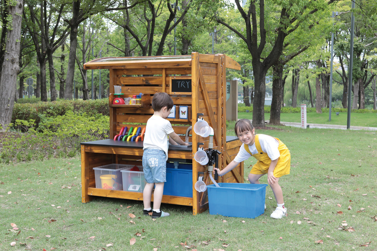 Experimentierstation Outdoor 120 x 82 x 140 cm