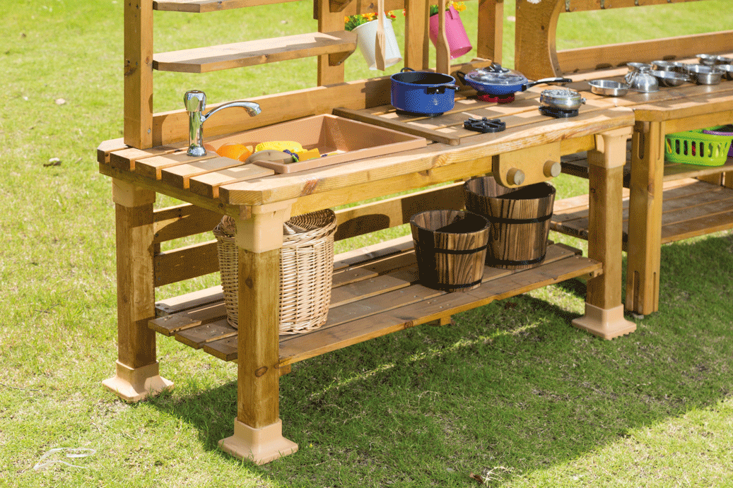 Outdoor Küche 120 cm, Arbeitshöhe 48 cm