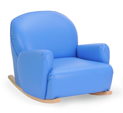 Blue rocking chair for children
