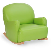 Rocking chair for children, green
