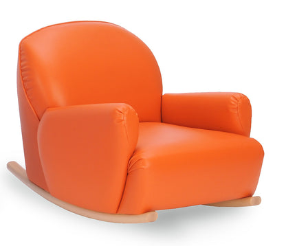 Rocking chair for children, orange