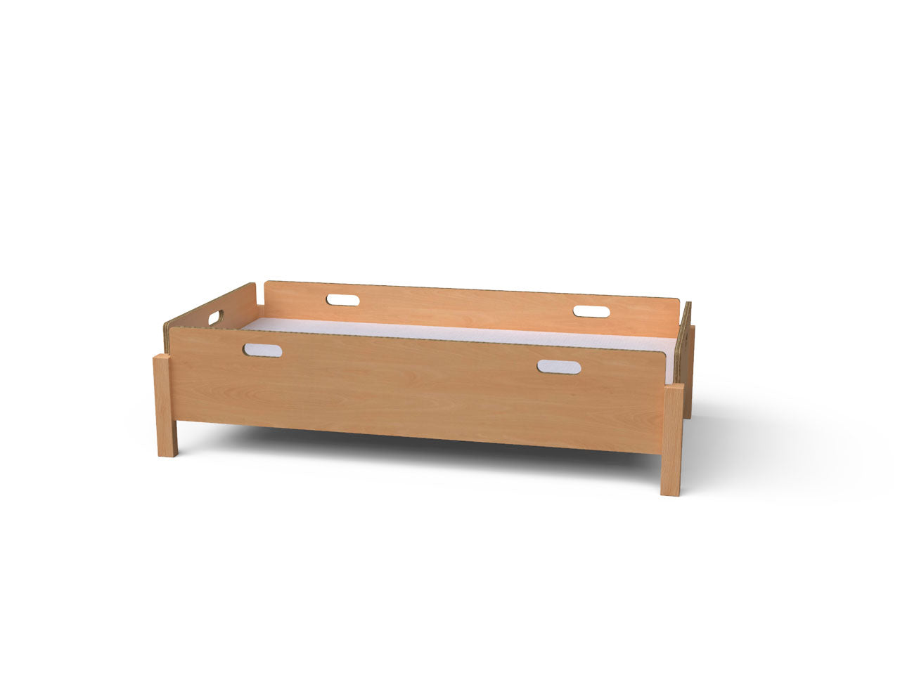 Stapelbett mit Fallsicherung versch. Größen ohne Matratze