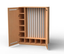 Liegepolsterschrank für 10 Liegepolster