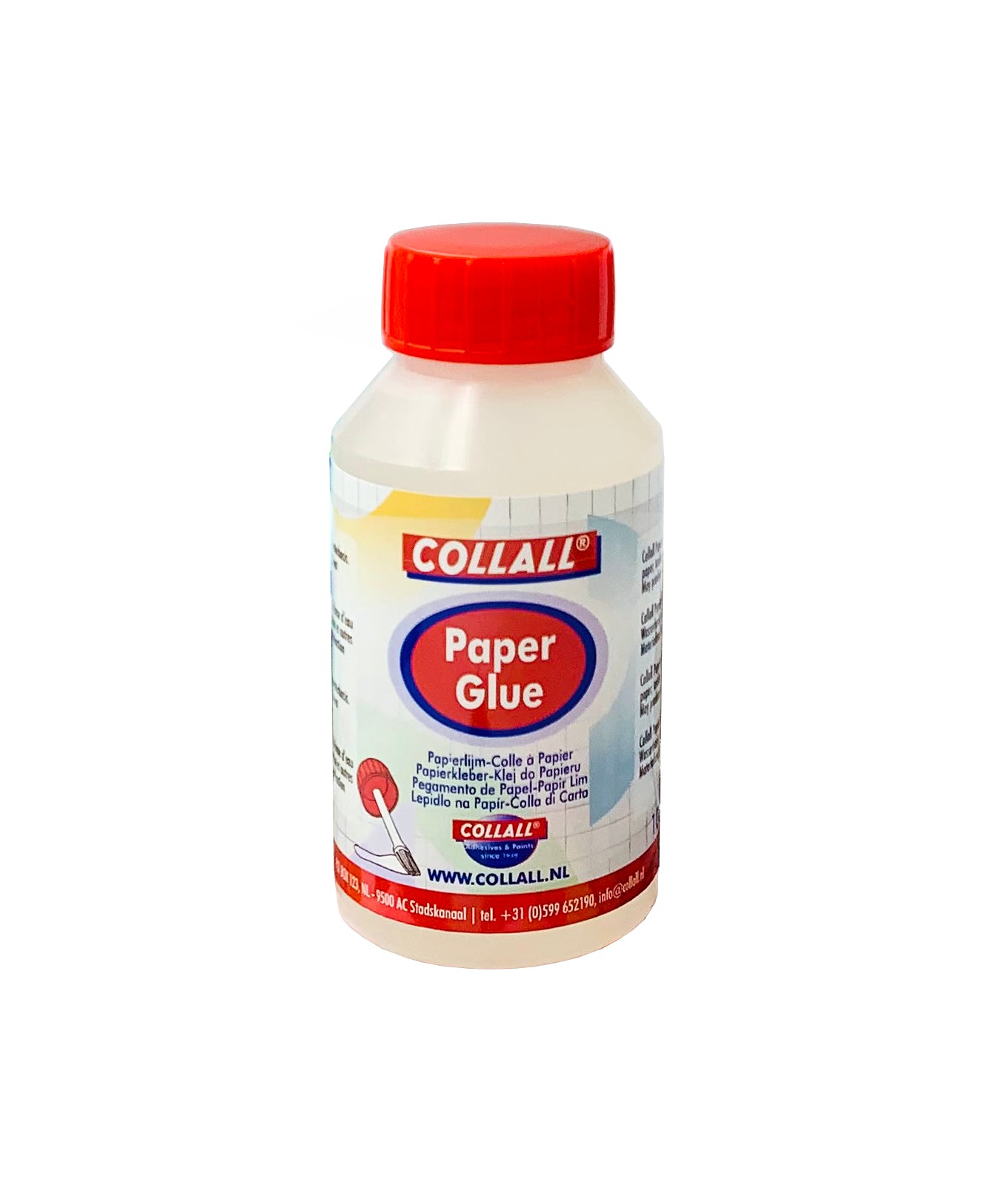 Collall paper glue with brush