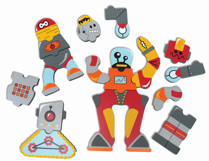 Badepuzzle Roboter