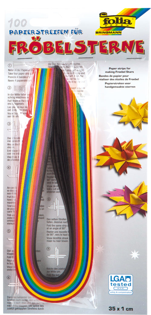 Bandes de papier, couleurs pour toutes les années