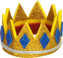 Glitter-Moosgummi MIX 2, selbstklebend 5 Bogen