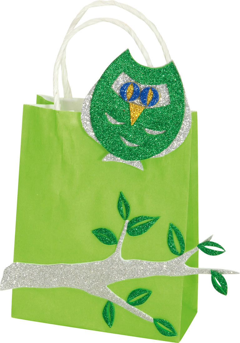 Glitter Moosgummi 29x20cm selbstklebend 5 Bogen je Fb.