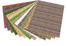 Motivkarton "Strukturen" 270g/m², 50x70cm 13 Bg.