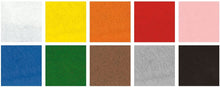 Bastelfilz 150g/², 20 x 30 cm, 10 Blatt farbig sortiert