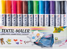 Textilmalstifte 12er Set