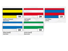 Fotokarton 50x70cm mit "Streifen"  300g/m² versch. Farben