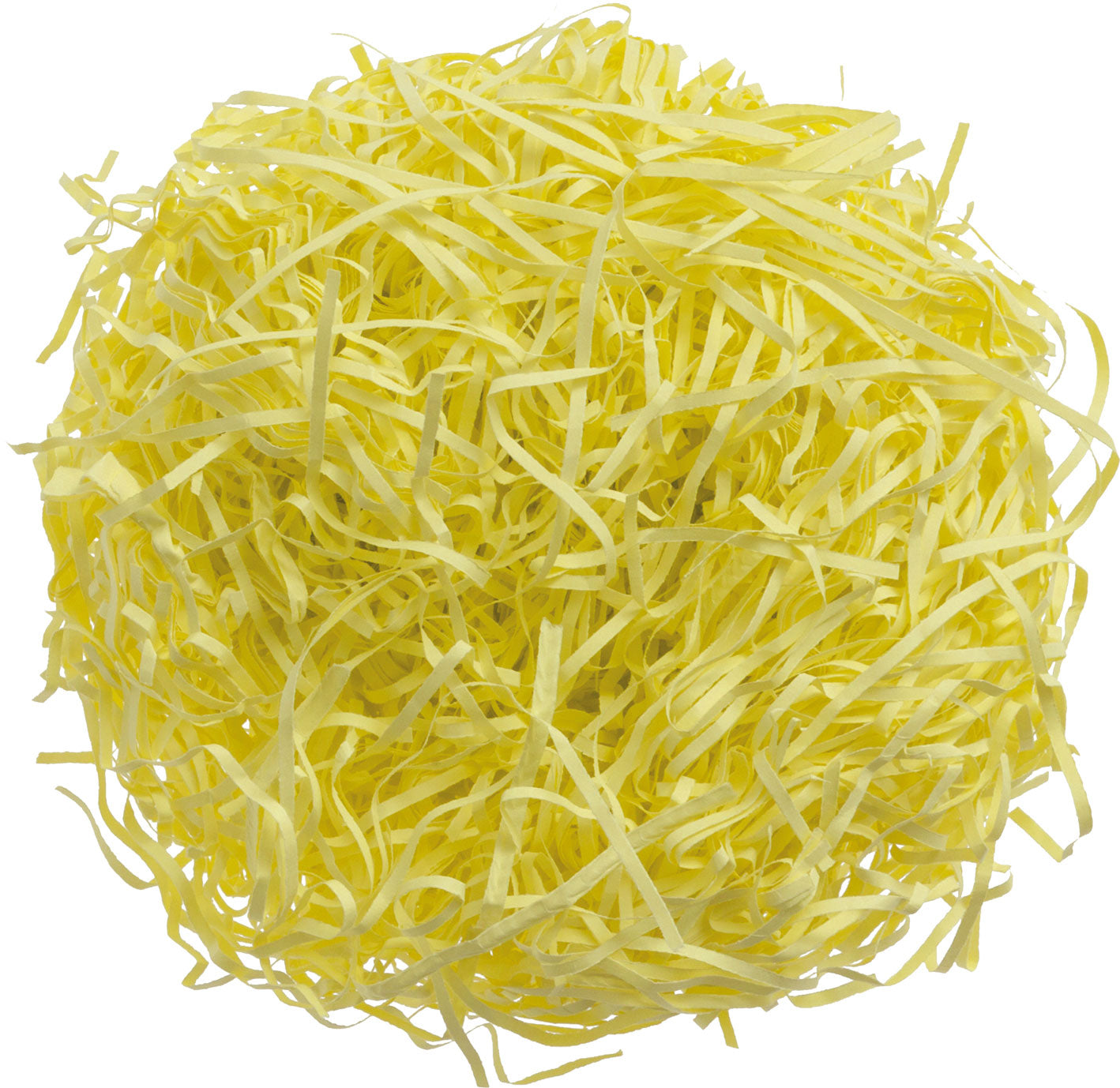 Easter grass decorative grass made of paper 30 g yellow