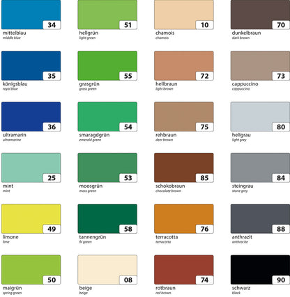 Fotokarton 10 Bogen 50 x 70 cm, 300 g/m², durchgefärbt, beidseitig