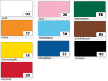 Tonpapier 100 Bogen MIX, 50x70cm, 130g/m², in 10 Farben