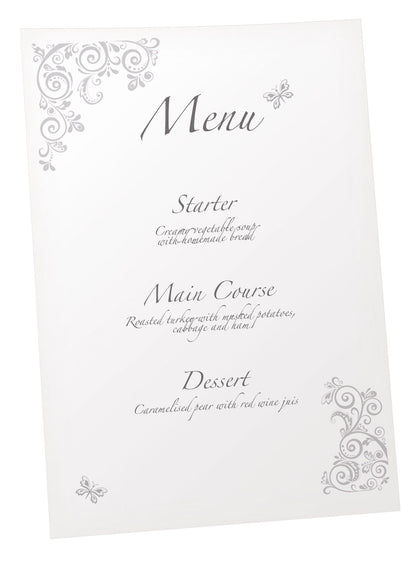 Transparentpapier weiß Laternenzuschnitt 25 Bogen