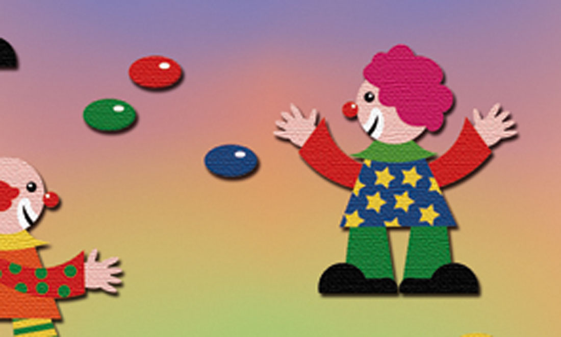 Transparentpapier KIDS 5 Rollen je Motiv 50,5x70cm