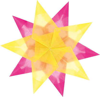 Transparent paper 50 x 70 cm 42g/m² rolled, 100 sheets in 10 assorted colors