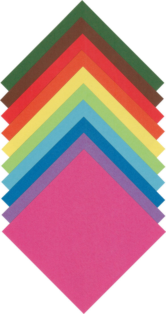 Faltblätter 500 Blatt 10 Farben Mix versch. Größen