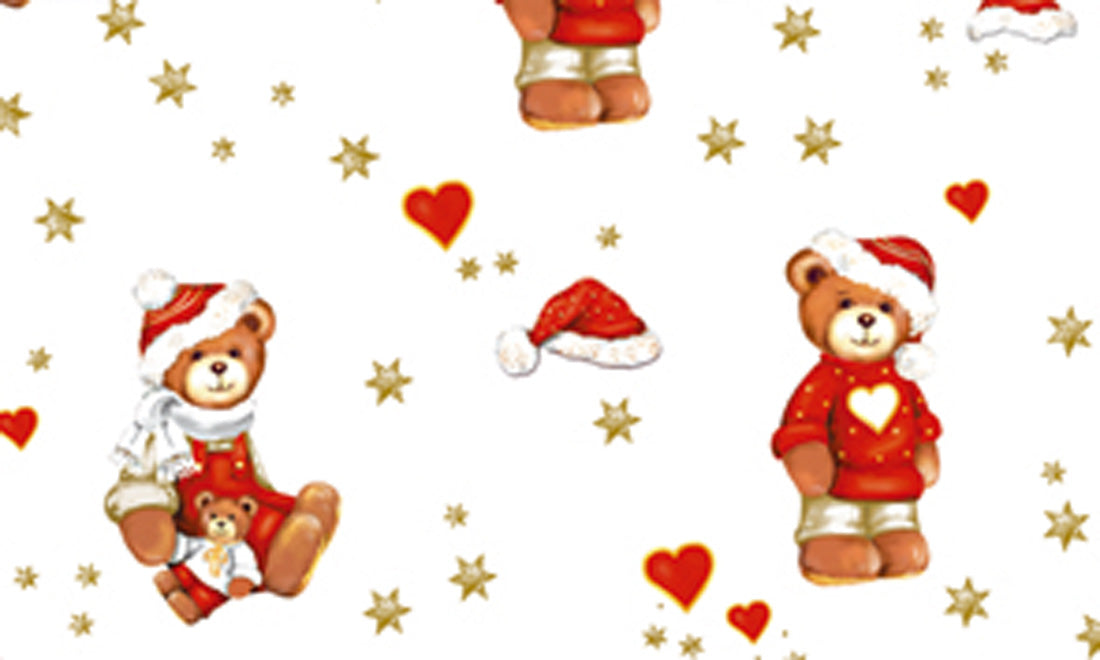 Transparentpapier WEIHNACHTEN/2 5 Rollen je Motiv