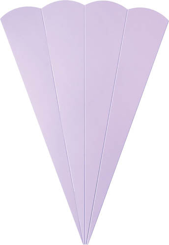 Schultüten-Rohlinge 5 St./Farbe  (Zuckertüte)