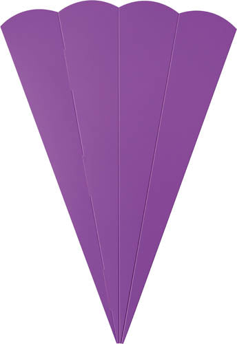 Schultüten-Rohlinge 5 St./Farbe  (Zuckertüte)