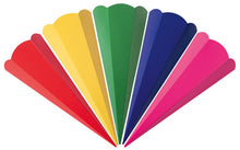 Schultüten-Rohlinge, 10 Stück, 5 Farben (Zuckertüte)