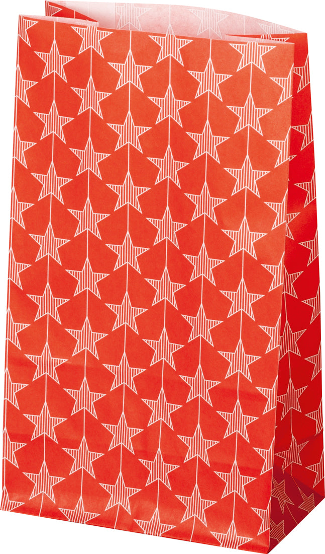 Adventskalender Papiertüten mit Stickern