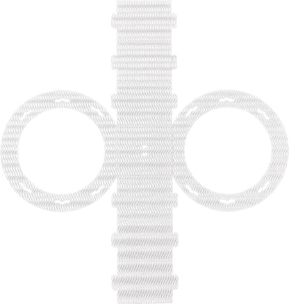 Rundlaternen-Rohling aus 3D-Welle 5 St.