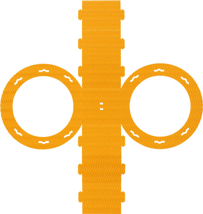 Rundlaternen-Rohling aus 3D-Welle 5 St.