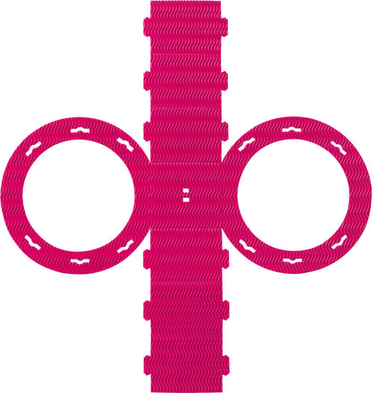 Rundlaternen-Rohling aus 3D-Welle 5 St.