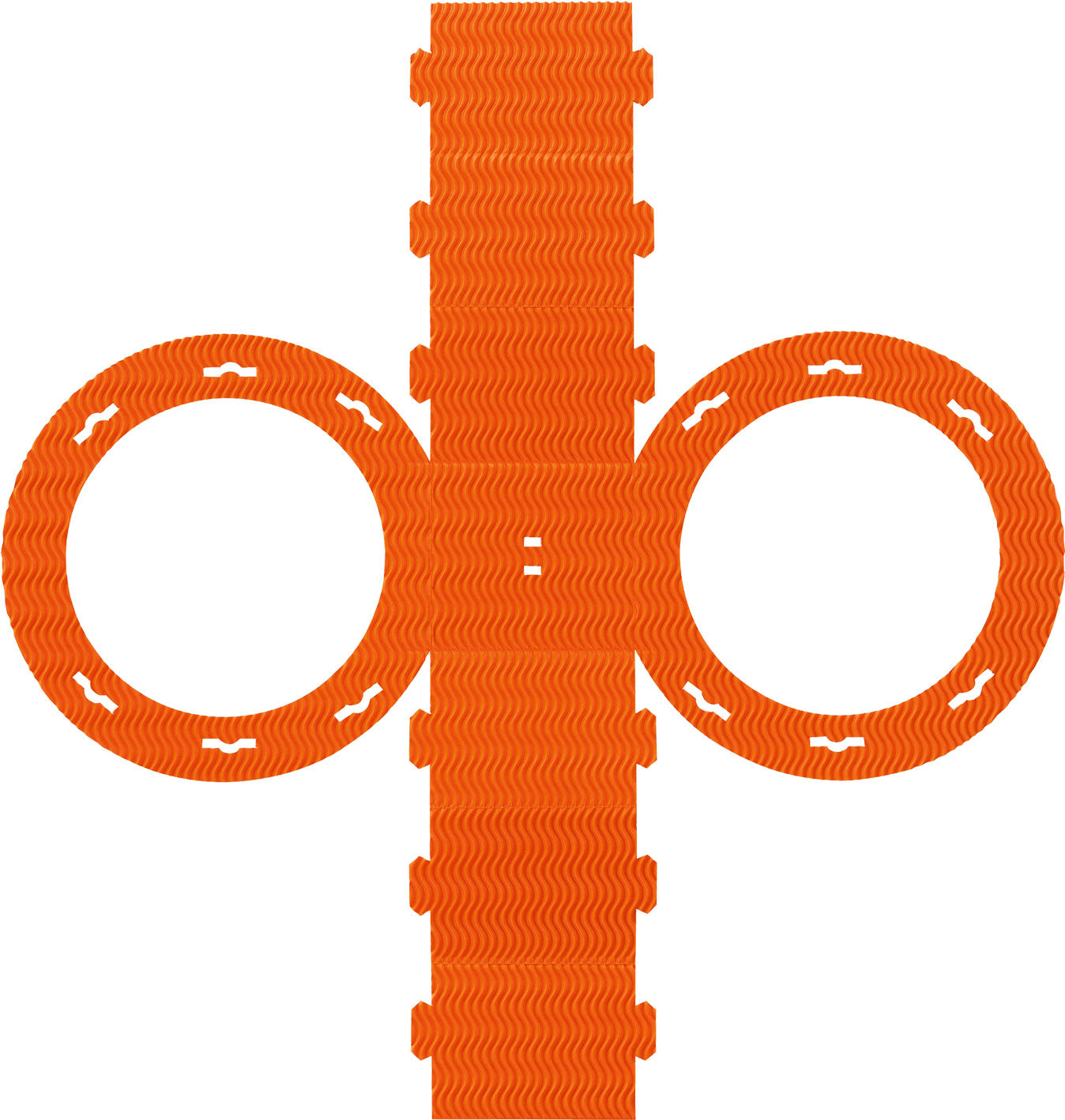 Rundlaternen-Rohling aus 3D-Welle 5 St.