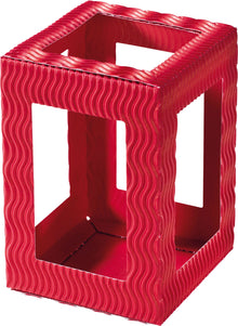Laternenrohlinge aus 3D-Welle eckig