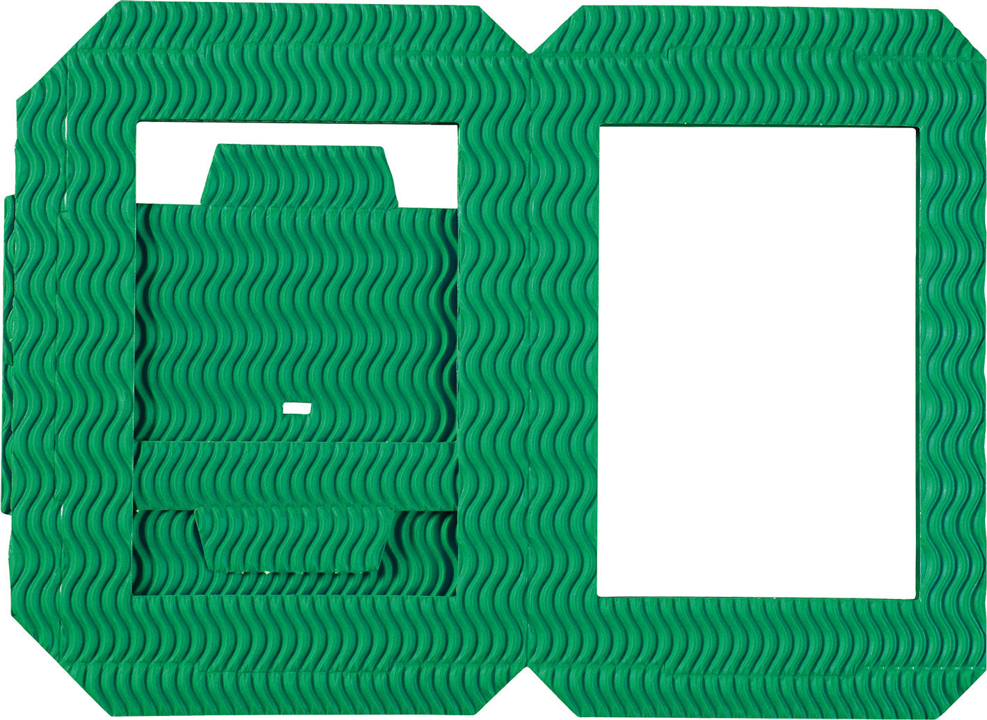 Laternenrohlinge aus 3D-Welle eckig