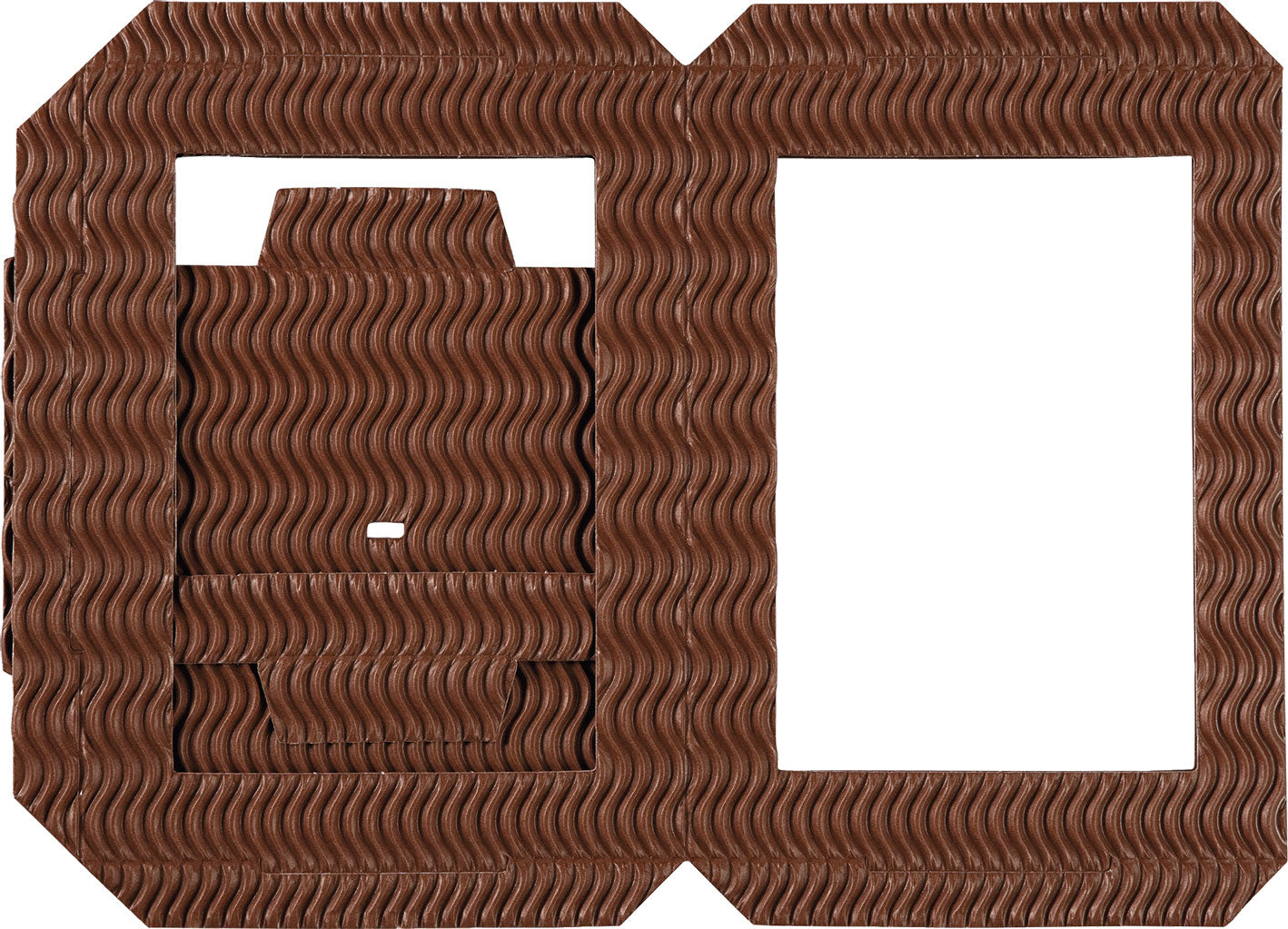 Laternenrohlinge aus 3D-Welle eckig