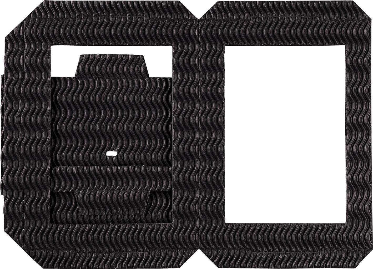 Laternenrohlinge aus 3D-Welle eckig