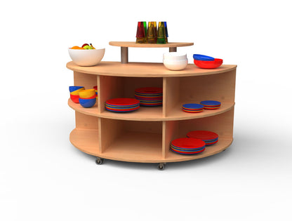 Frühstücksinsel Halb