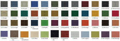 Tretford carpet, round, 1.01-2.00 m diameter, bound edges