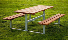 Bank & Tisch Kombination ohne Lehne